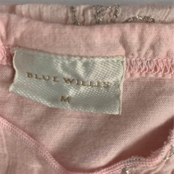 Blue Willis Y2K pink shirt - Picture 2 of 2